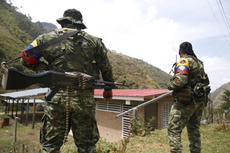 La Fuerza Armada de Venezuela dice que ha destruido diez campamentos de grupos colombianos