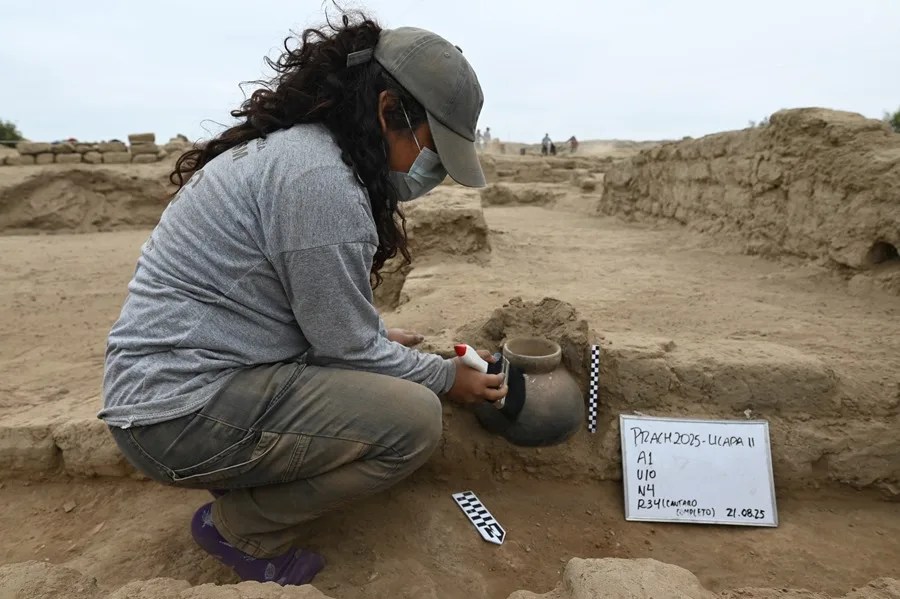 Una casa de la &eacute;lite moche hallada en Per&uacute; revela sus costumbres y su alimentaci&oacute;n hace 1.400 a&ntilde;os