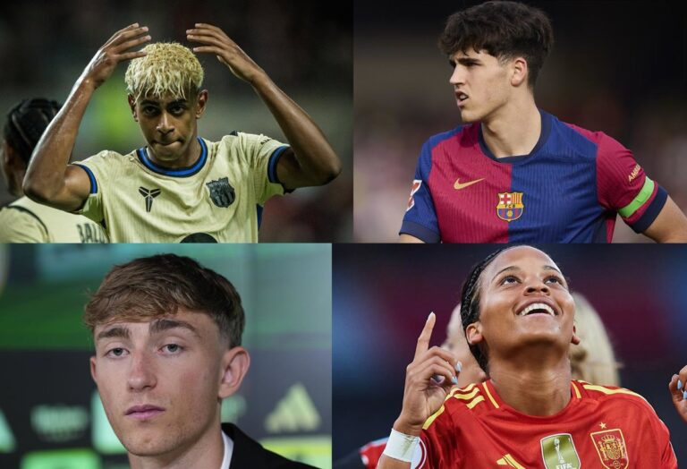 Yamal, Cubarsí, Huijsen y Vicky López, postulados al Trofeo Kopa por su destacado rendimiento