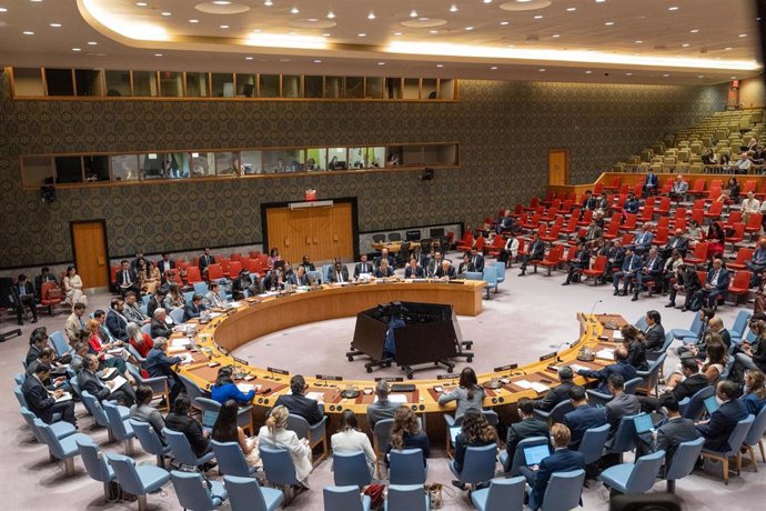 Reunión del Consejo de Seguridad de Naciones Unidas