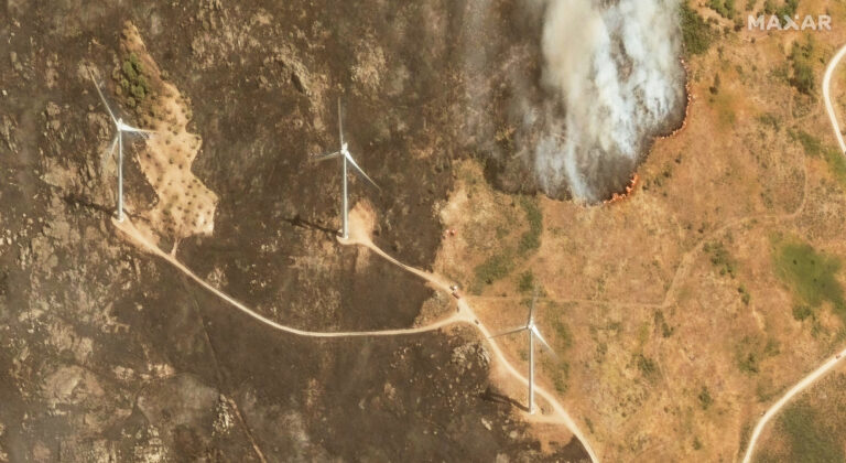Incendios forestales en Portugal, Grecia, Albania, Italia y Turquía: imágenes satelitales del sur