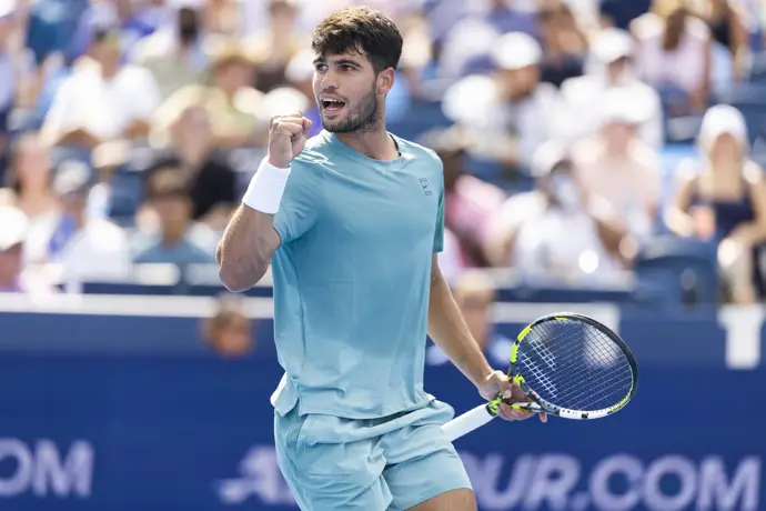 Alcaraz se enfrenta a Sinner en la final de Cincinnati
