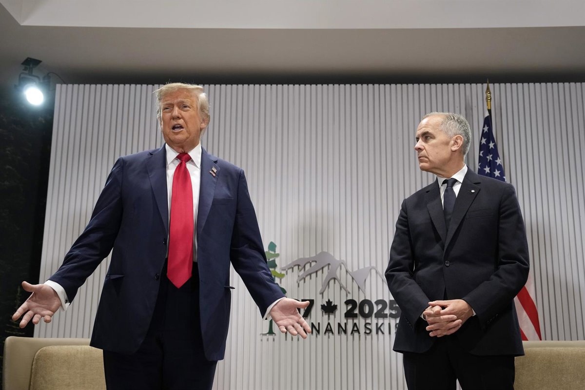 Trump y Carney conversan por primera vez tras la interrupción de las negociaciones comerciales