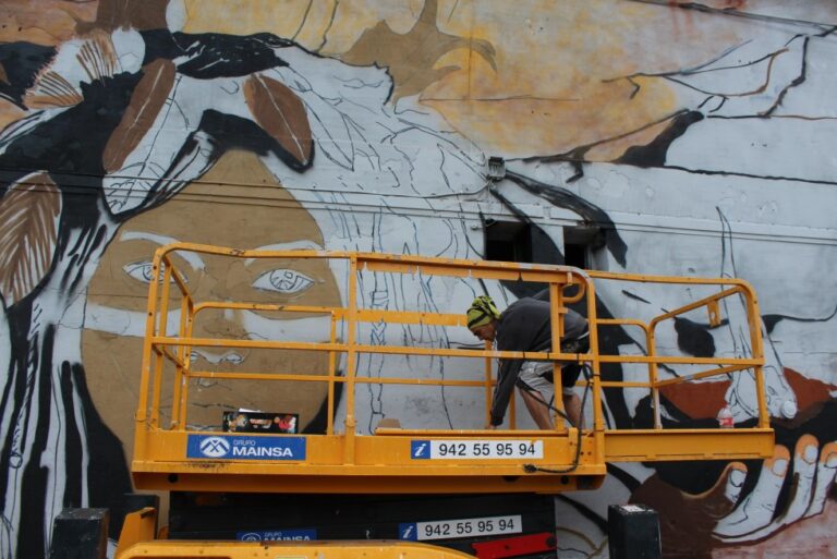 Renovar y revitalizar las ciudades embelleciendo sus fachadas con grafitis al compás del hip-hop