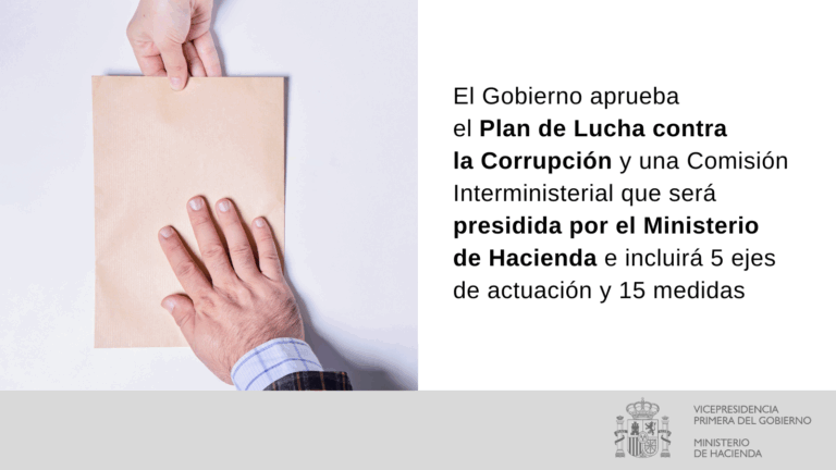 El gobierno lanza un nuevo plan para combatir la corrupción en el país y fortalecer la
