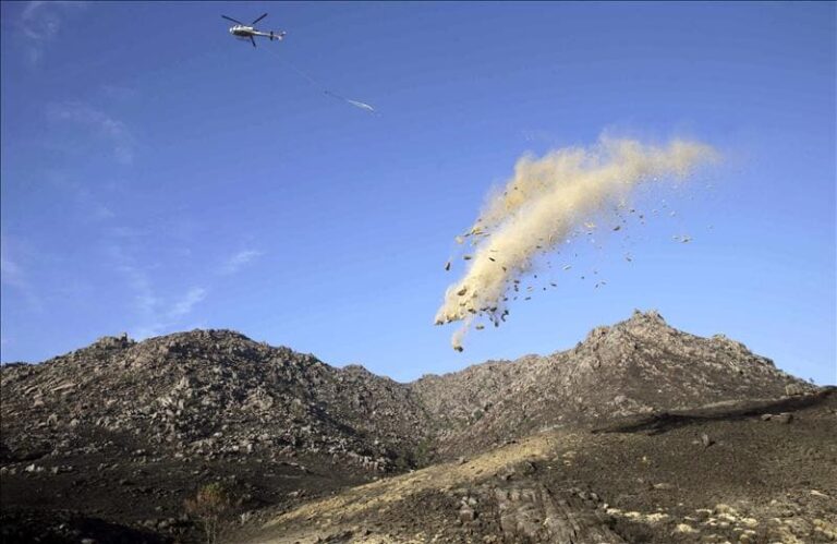 Helimulching: su relevancia en la prevención de erosión tras incendios forestales