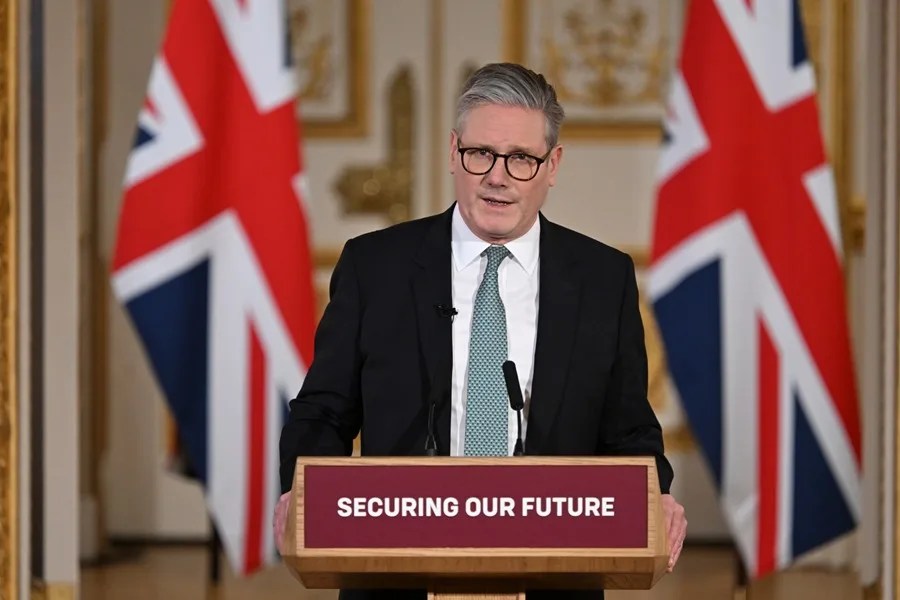 El primer ministro brit&aacute;nico, Keir Starmer, en una imagen de archivo.