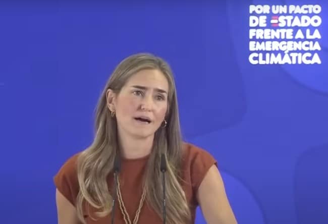 Sara Aagesen insta al PP a unirse al pacto de Estado contra el cambio climático y defender la