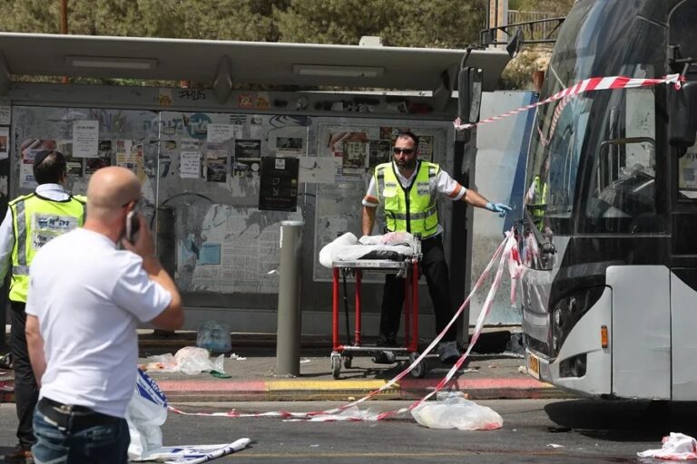 Tiroteo en Jerusalén