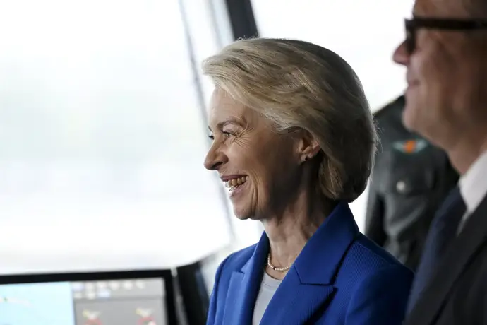 Von der Leyen apoya una Ucrania fortalecida en su visita a la frontera polaco-bielorrusa