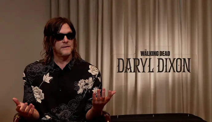 Norman Reedus presenta la tercera temporada de 'The Walking Dead: Daryl Dixon', el apocalipsis