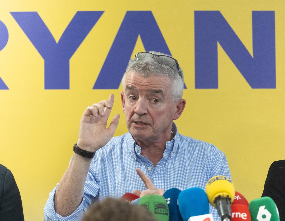 O'Leary, de Ryanair, alerta sobre el impacto de drones rusos en el espacio aéreo europeo por años