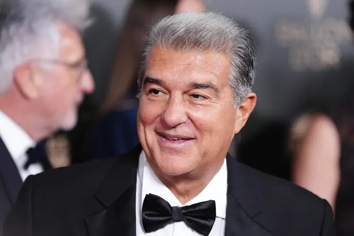 Laporta, satisfecho con los premios del Barça en la gala del Balón de Oro, afirma que son un