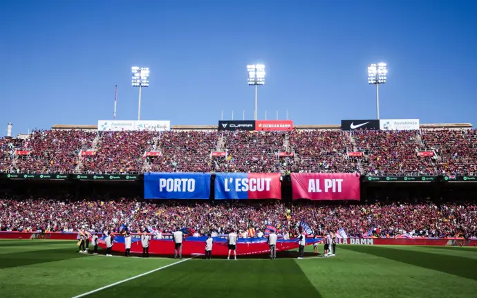 El Barça se enfrentará a la Real Sociedad en Montjuïc por el veto al Spotify Camp Nou