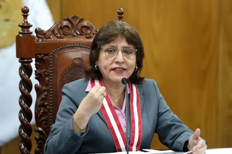 La judicatura de Perú suspende a la fiscal general por un periodo de seis meses