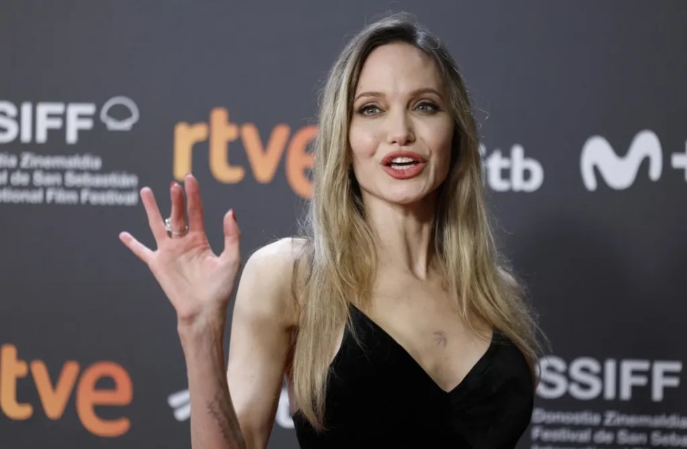 La actriz Angelina Jolie