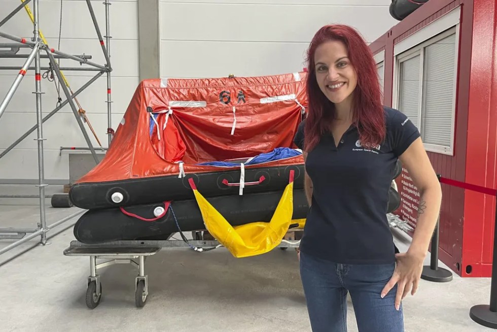 La astronauta en la reserva Sara Garc&iacute;a Alonso.