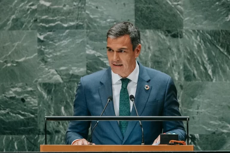 Pedro Sánchez pide en la ONU acciones urgentes para detener el "genocidio" en Gaza
