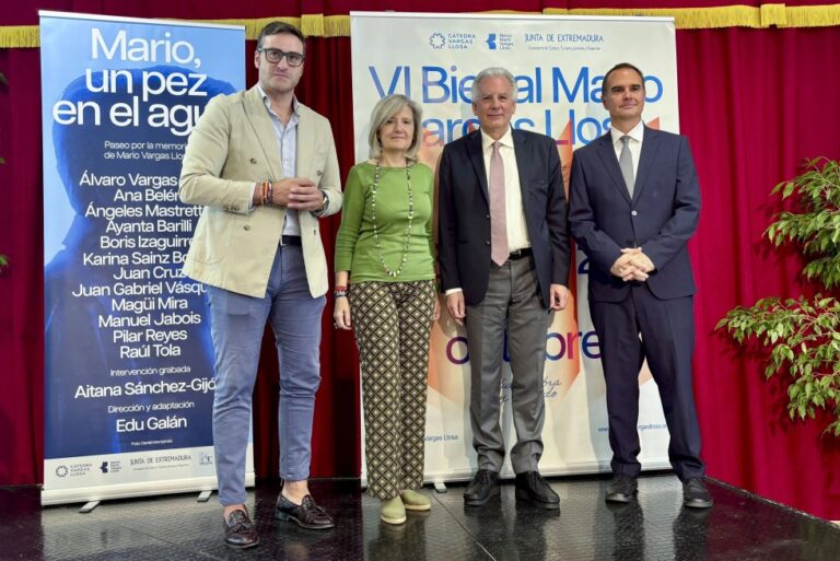 La VI Bienal de Novela 'Mario Vargas Llosa' contará con la presencia de autores y artistas