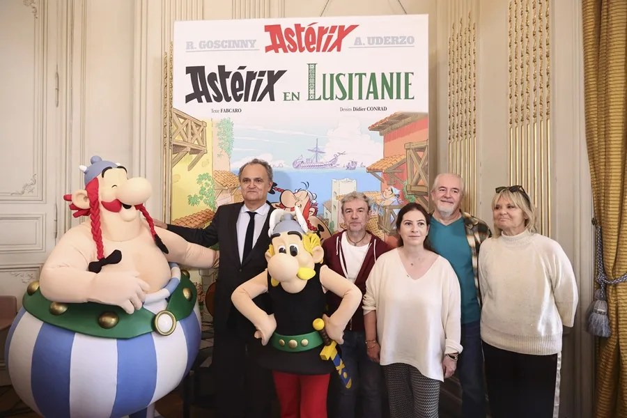 El nuevo álbum de Astérix y Obélix, en Lusitania, se lanzará el 23 de octubre