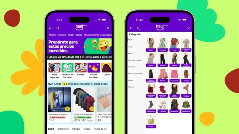 Amazon presenta Haul en España, su tienda de moda asequible para competir con Shein, Temu y