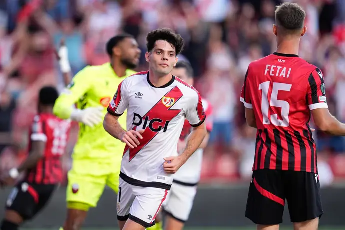 El Rayo se impone al Shkëndija y muestra otra cara en Europa