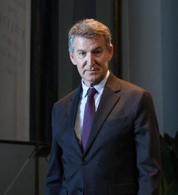 Archivo - El presidente del Partido Popular, Alberto N&uacute;&ntilde;ez Feij&oacute;o