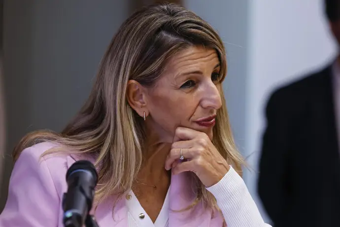 Yolanda Díaz recibe a los 21 españoles de la flotilla: "No pararemos hasta liberar a los que