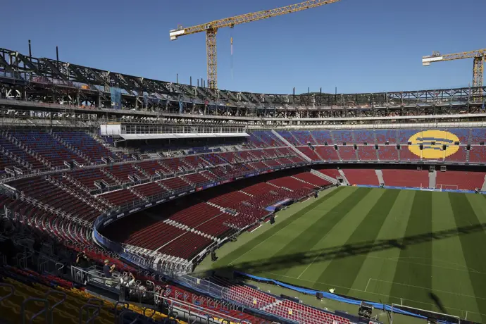 El FC Barcelona inaugurará el Spotify Camp Nou con 45.000 aficionados presentes