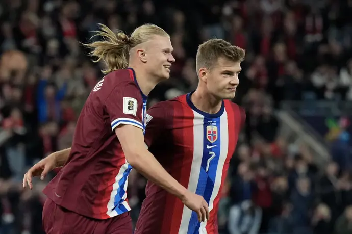 Haaland se aproxima al Mundial y Rubén Neves garantiza el pleno de Portugal en las eliminatorias