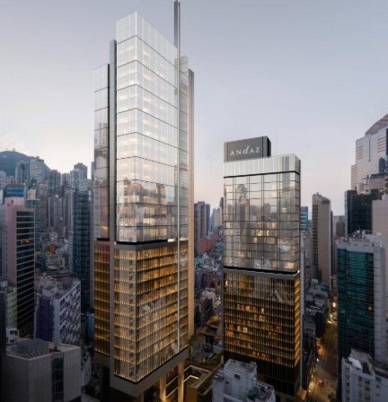 Hyatt revela la apertura de su primer hotel Andaz en Hong Kong, programado para 2027