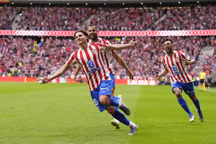 El Atlético de Madrid siempre toma la iniciativa en sus partidos con gran determinación y