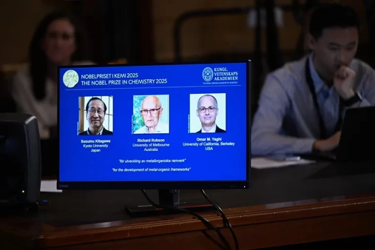 Importancia de las estructuras metaorgánicas en la química premiada con el Nobel