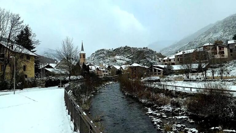 La ola de frío ártico provoca intensas nevadas en varios sectores del norte de España