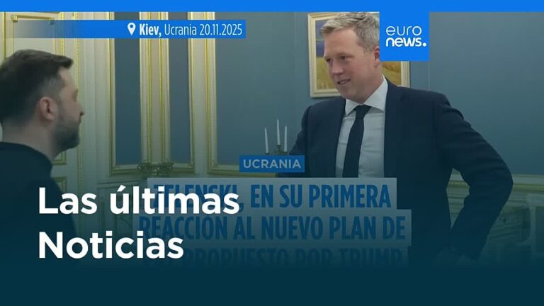 Vídeo. Noticias relevantes | 22 noviembre 2025 - Mediodía en español