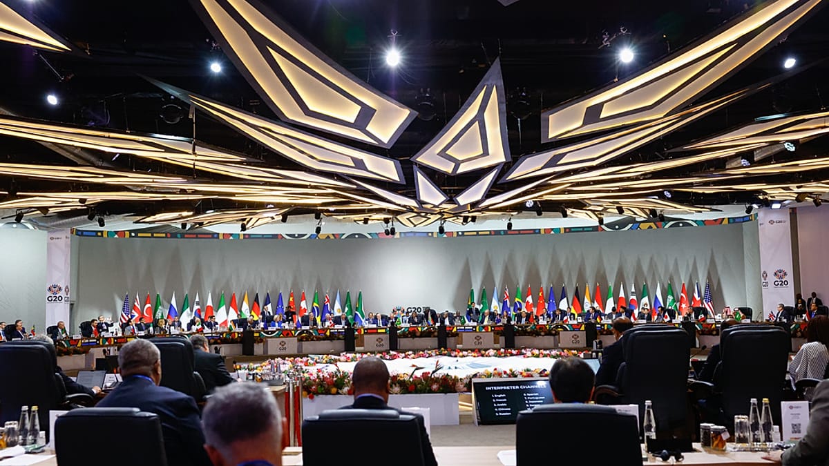 La cumbre africana del G20 emite una declaración conjunta sin la participación de Estados Unidos