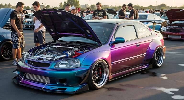 Coches personalizados y estilo callejero: así vive la escena de tuning en Düsseldorf