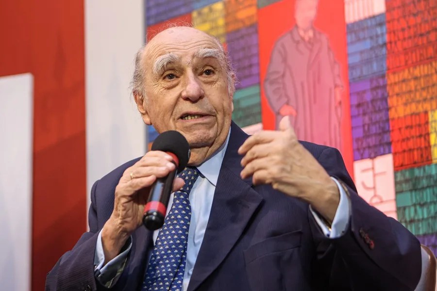 El expresidente Sanguinetti realza la estabilidad pol&iacute;tica de Uruguay y pide reforzar la respuesta a la inseguridad