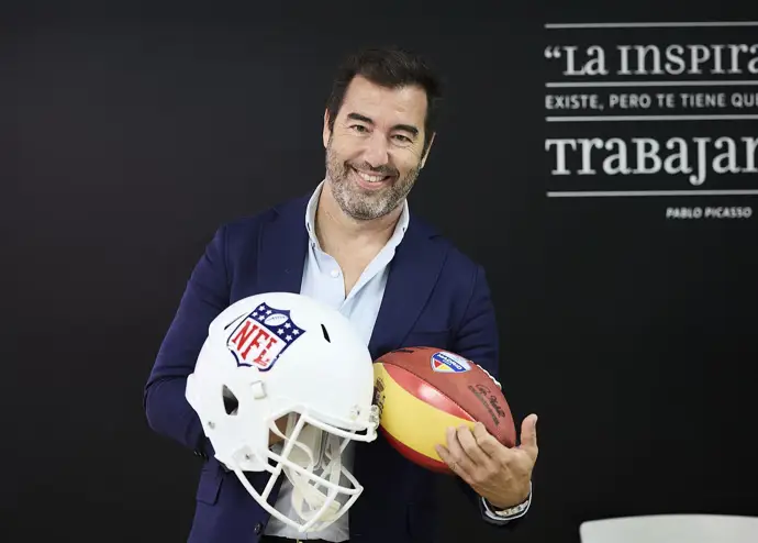 La NFL inicia su "semana histórica" del "Mini Super Bowl" en Madrid