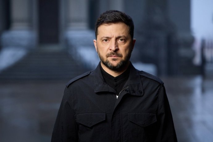 El presidente de Ucrania, Volodimir Zelenski