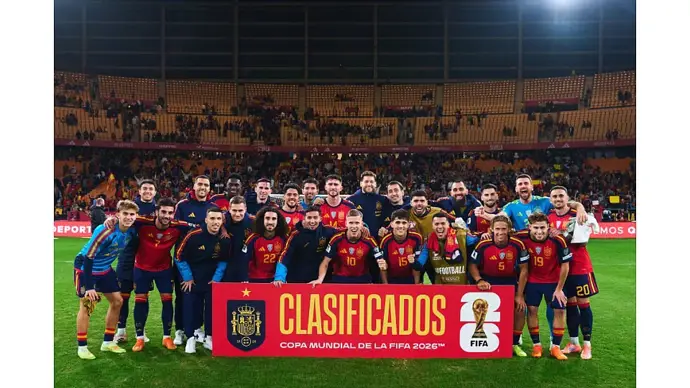 España refuerza su favoritismo hacia el Mundial con una destacada clasificación