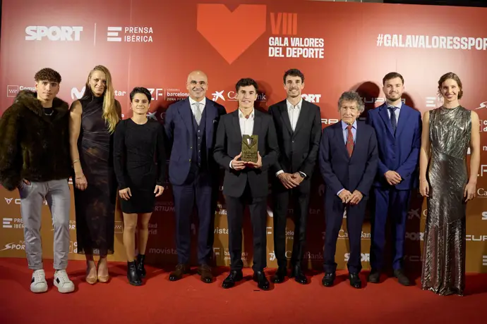 Iris Tió, Dennis González, los hermanos Márquez y Leo Messi, reconocidos en la gala valores del