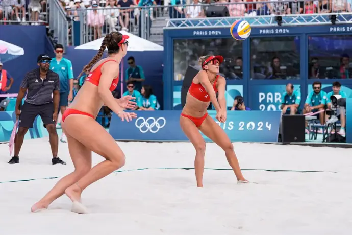 Daniela Álvarez y Tania Moreno quedan eliminadas en octavos de final del Mundial de Voley Playa