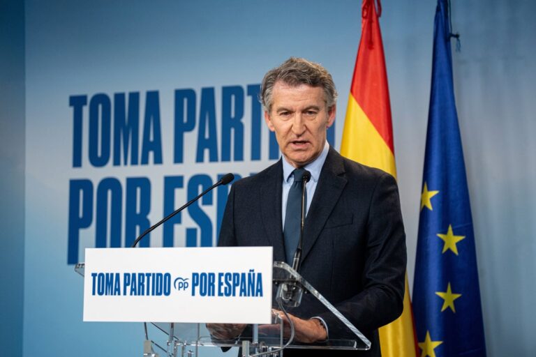 Feijóo convoca una protesta en Madrid tras la prisión de Ábalos y la apertura del Senado hoy