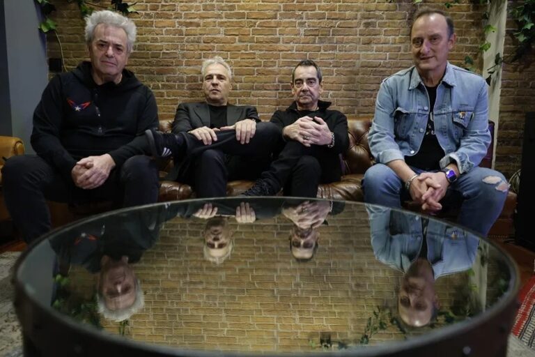 Hombres G, durante la entrevista con EFE