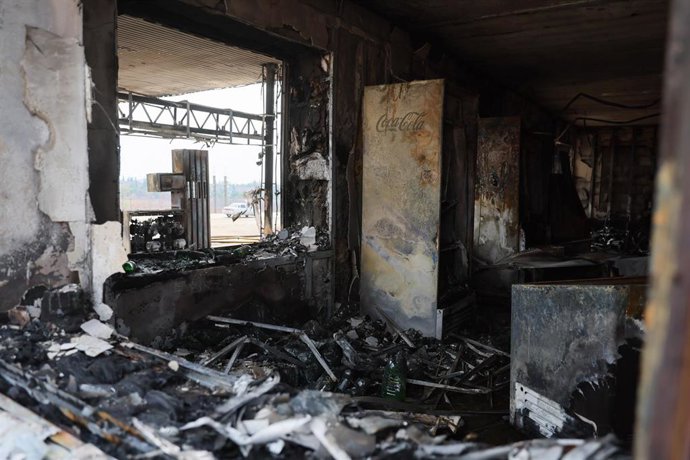 Archivo - Ataque con drones ucranianos sobre Donetsk (archivo)