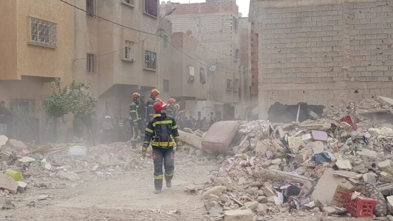 El número de muertos por el colapso de dos edificios en Fez, Marruecos, asciende a 22