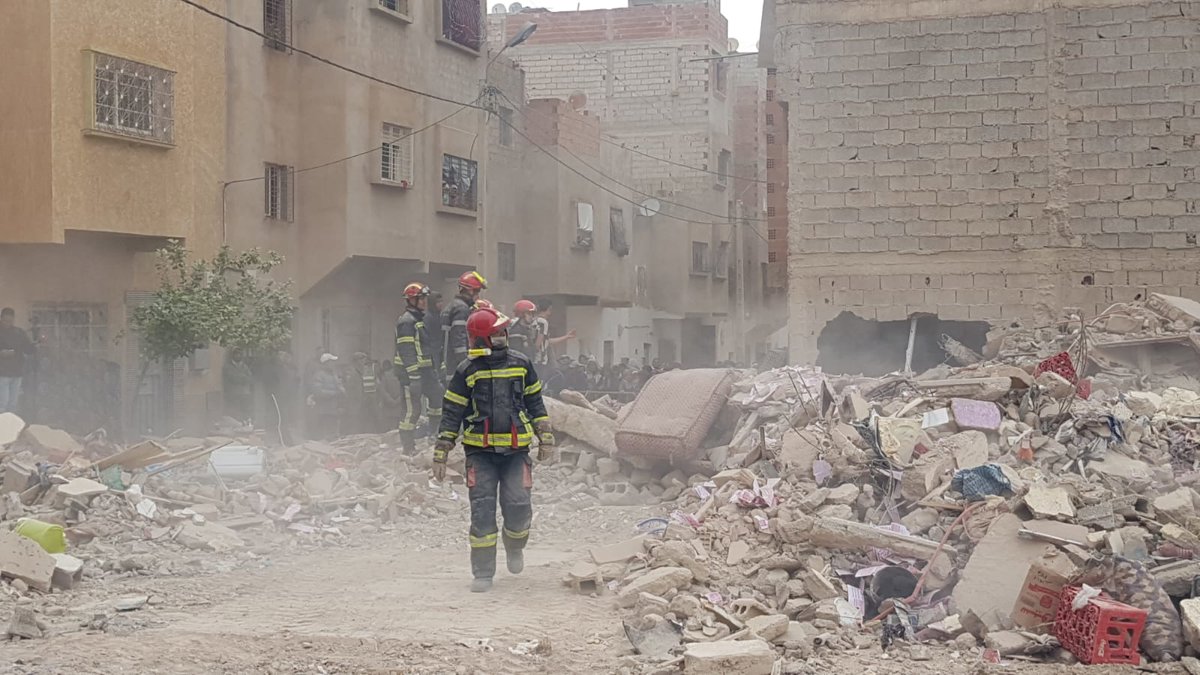 El número de muertos por el colapso de dos edificios en Fez, Marruecos, asciende a 22