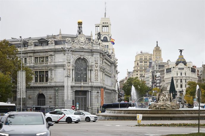Archivo - Fachada del Banco de Espa&ntilde;a, a 24 de noviembre de 2025, en Madrid (Espa&ntilde;a).