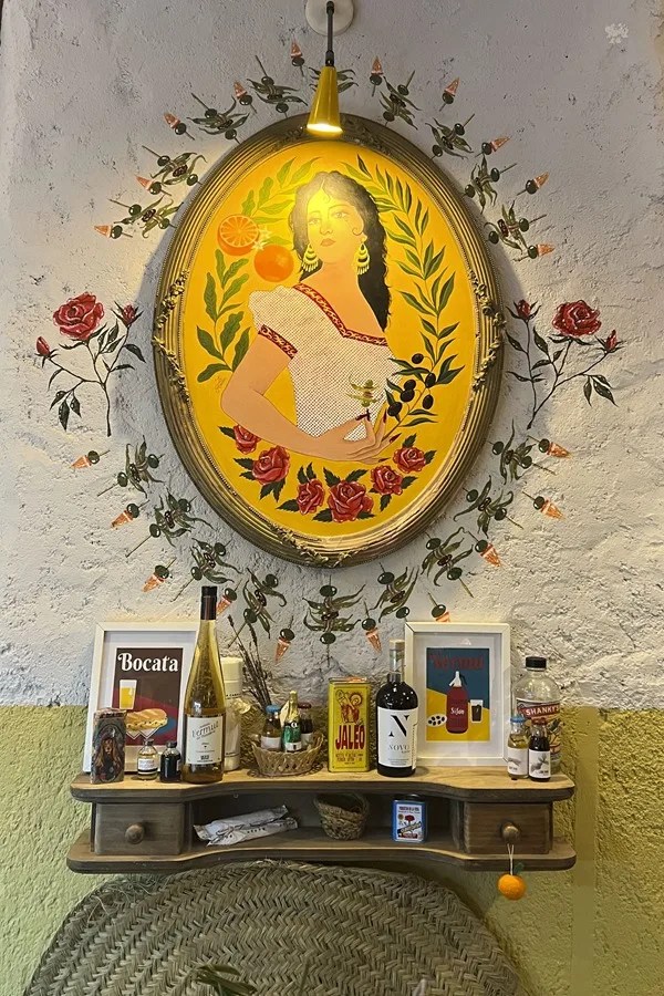 Tienda de Comestibles Barea de Madrid.